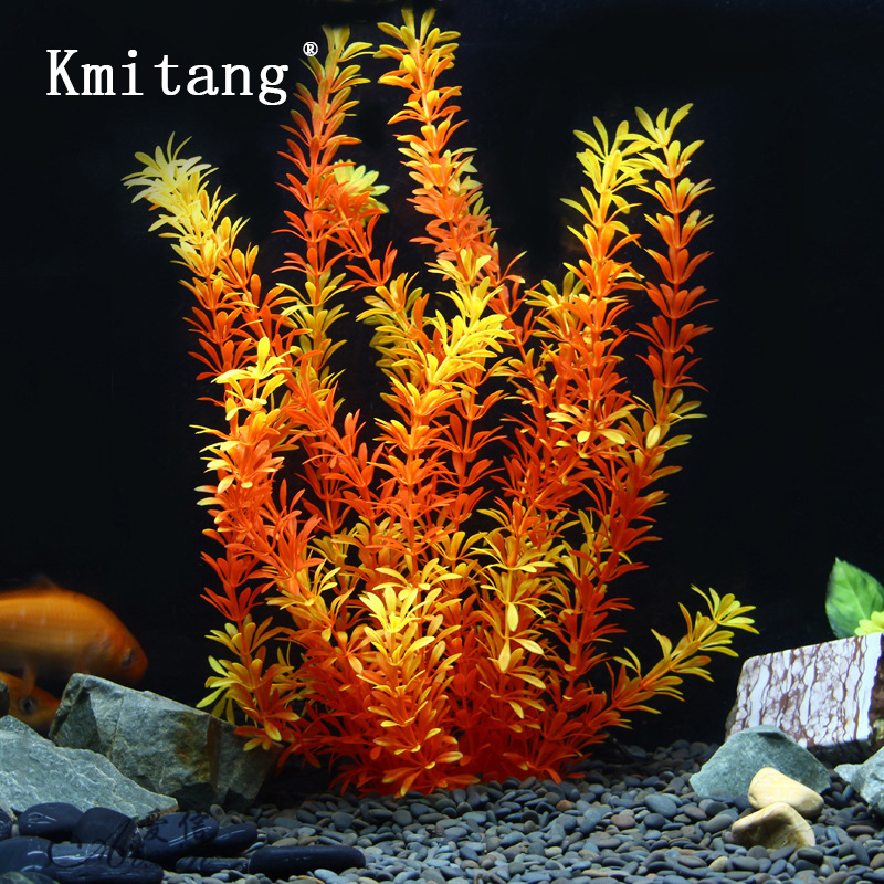 Aquarium Plant Substrate - 100cm Tropical Plants Large Artificial Water