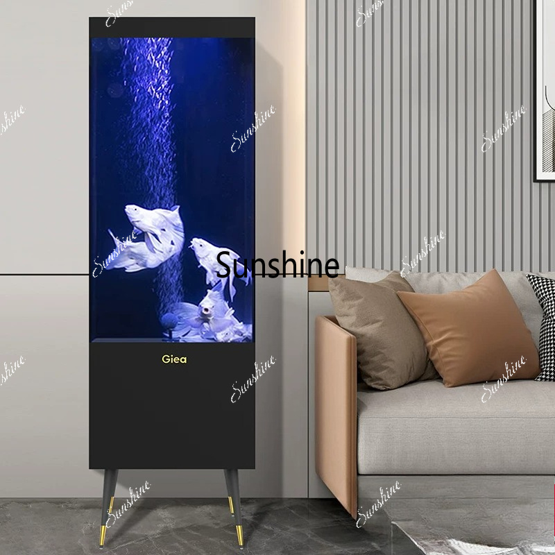 Live Plant Aquarium - Ultra-white glass water-free aquatic plant tank,