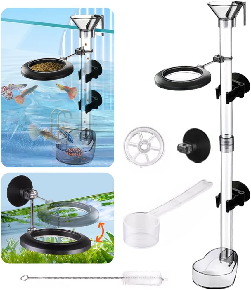 Aquarium Fertilizer - Fish Shrimp Feeding Dish Set Fish