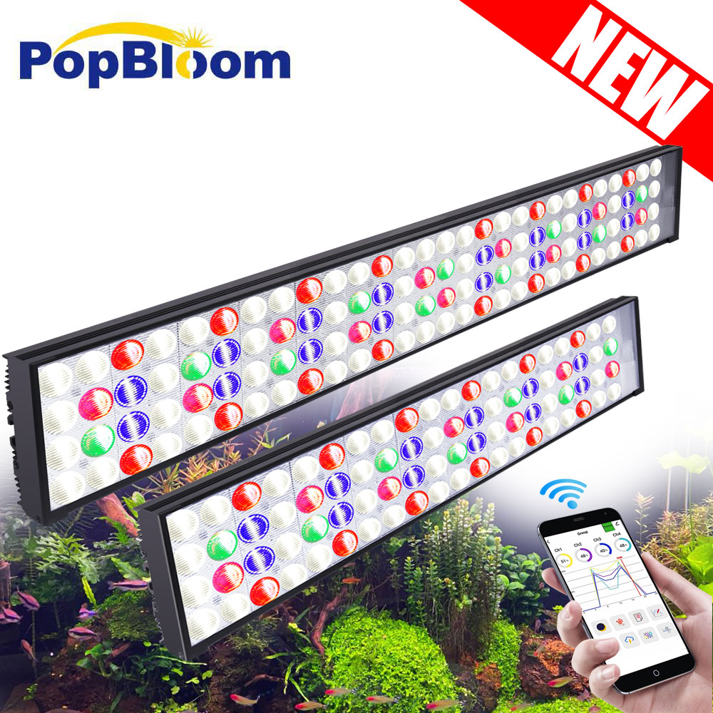 PopBloom H54 H75 WiFi Full Spe - огляд і ціна Aquarium Plant Light