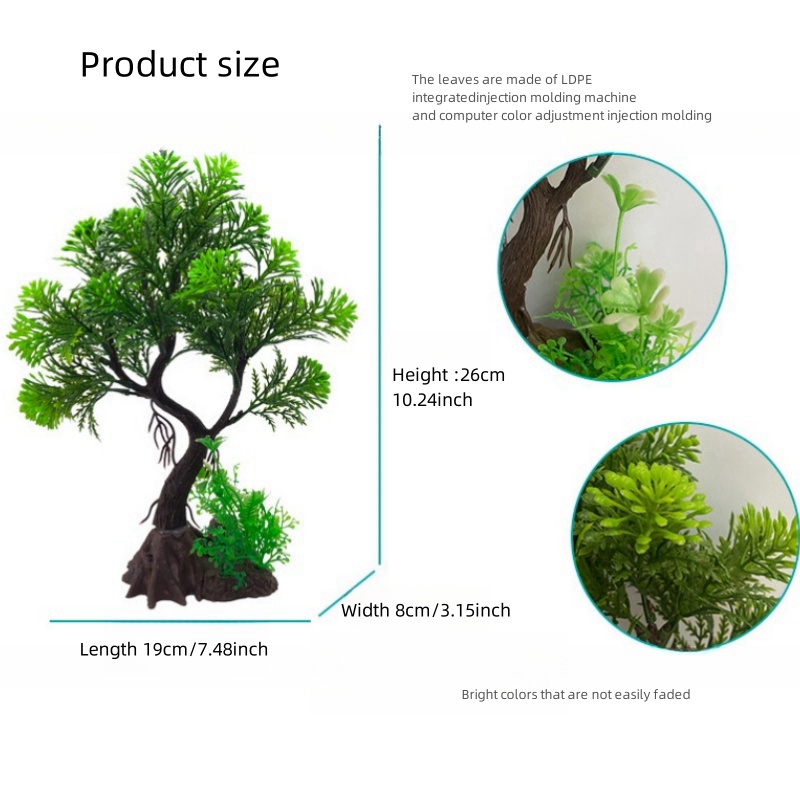 Fish Tank DIY Artificial Aquar - огляд і ціна Aquarium Plants Live