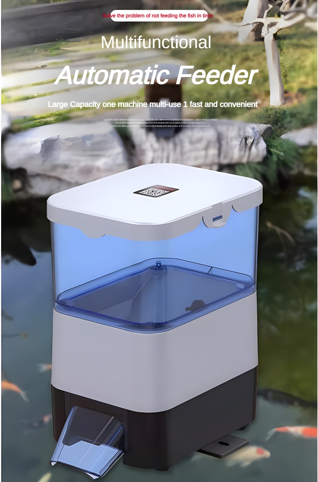 EVNICE Solar Automatic Fish Fe - огляд і ціна Aquarium Fertilizer