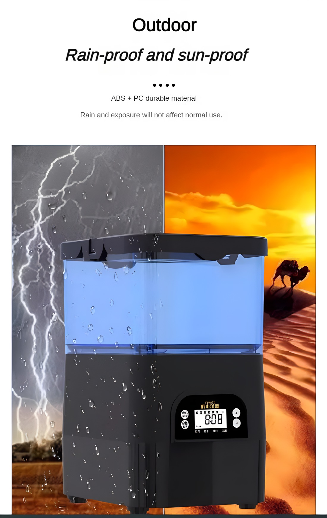EVNICE Solar Automatic Fish Fe - огляд і ціна Aquarium Fertilizer