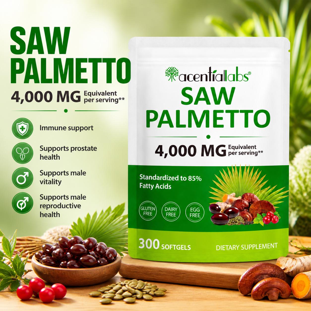 Saw Palmetto Softgels with 85% - огляд і ціна Planted Tank