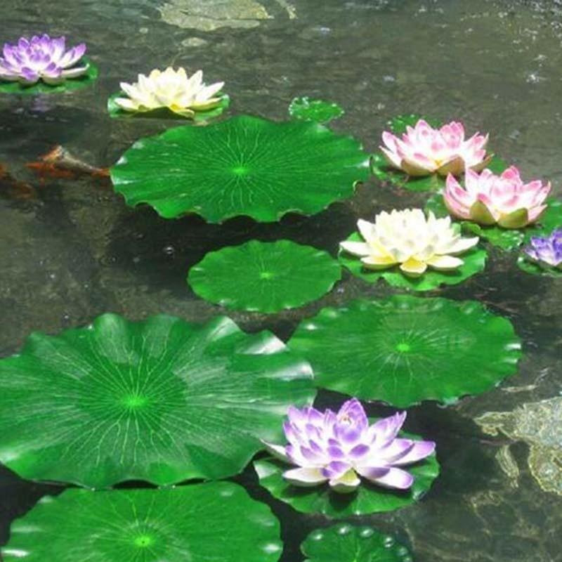 2026 Artificial Water Lily Lot - огляд і ціна Aquarium Plant Substrate