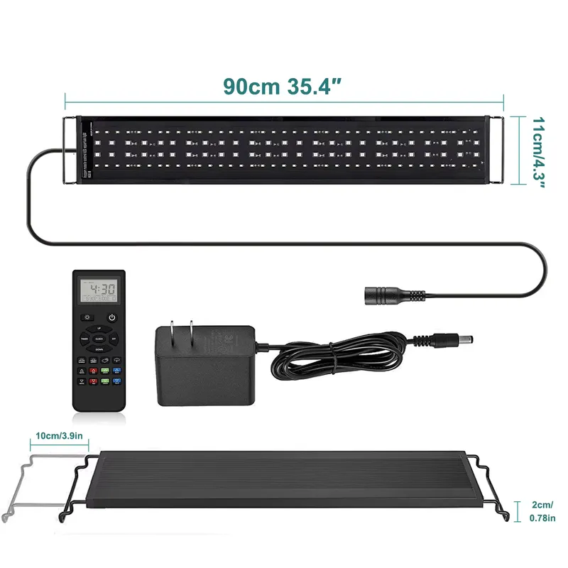 SIROKA 90cm Remote Control Sma - огляд і ціна Live Plant Aquarium