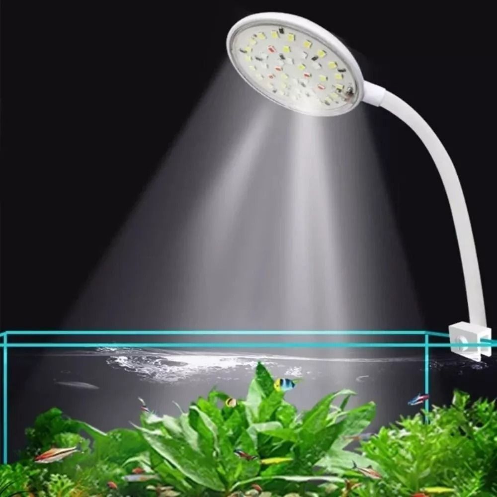 New Mini Fish Tank Clip Lamp 5 - огляд і ціна Live Plant Aquarium