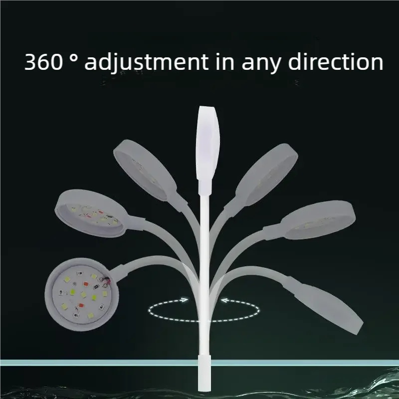 3W LED Clip-On Aquarium Light  - огляд і ціна Aquarium Plant Light