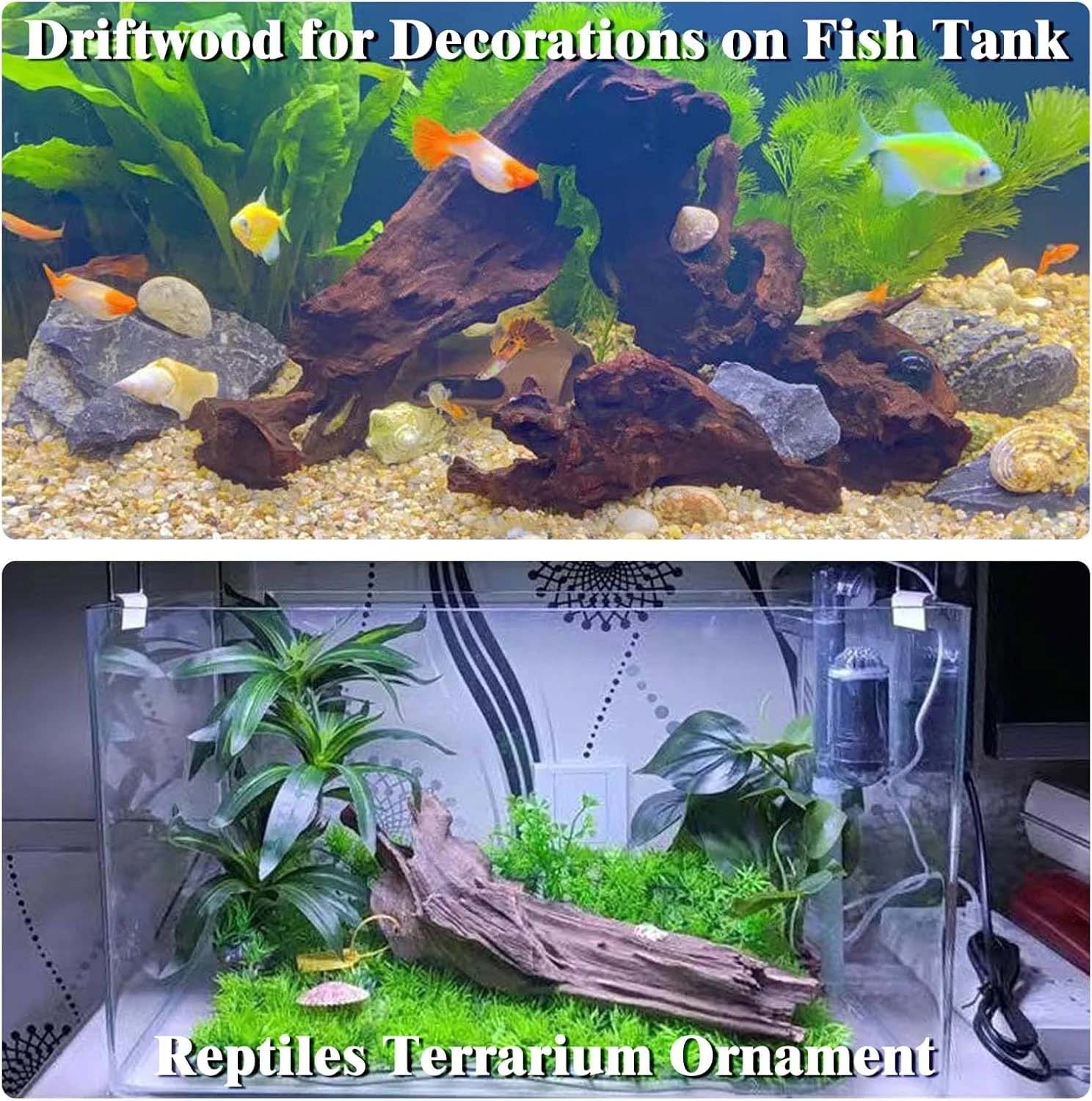 15-20CM 1Pc Natural Driftwood  - огляд і ціна Aquarium Plant Substrate