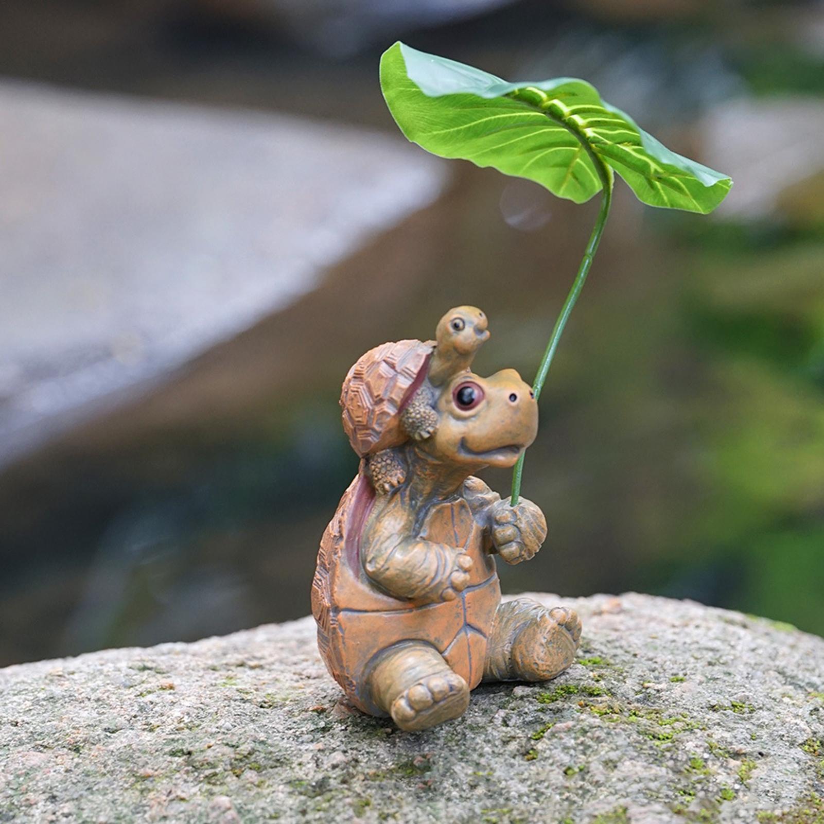 Turtle Figurine Fish Tank Deco - огляд і ціна Plant Aquarium Pot